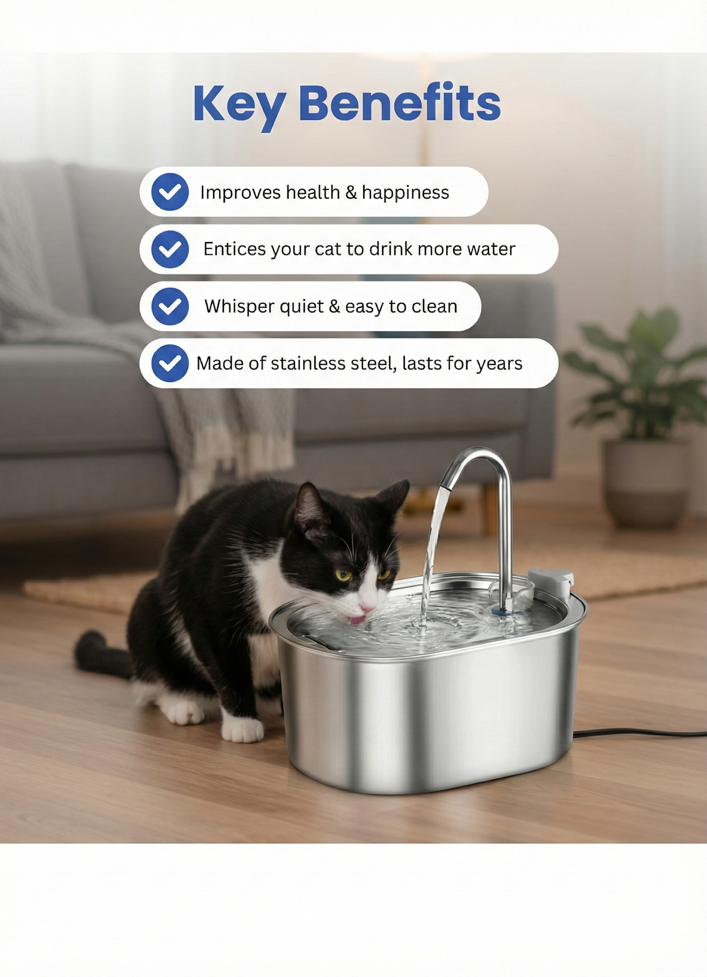 Purriva Water Fountain